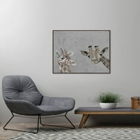 Sve o žiraffu Florater Framed Painting Ispis na platnu