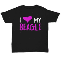 Love My Beagle T-Shirt Funny Pas Lover Poklon Ideja