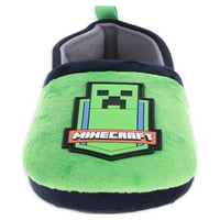 Minecraft Little & Big Boys Creeper Licenger Sliper, veličina 11 12-6