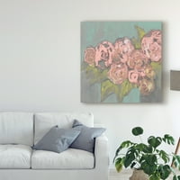 Zaštitni znak likovne umjetnosti 'rumenilo ružičasto cvijeće I' Canvas Art by Jennifer Goldberger
