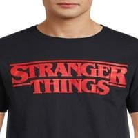 Stranger Things muški i veliki muški Logo i Hawkins visoke grafičke majice, 2 pakovanja