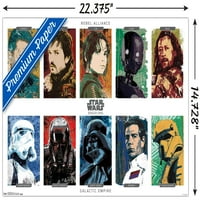 Star Wars: Rogue One - Grid zidni poster, 14.725 22.375