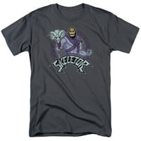 Masters of the Universe animirana TV serija Skeletor Logo ćumur T-Shirt za odrasle