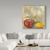 Zaštitni znak likovne umjetnosti voće jabuka limuna platnena umjetnost GIGI započinje