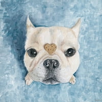Parvez Taj Heart Bulldog Platnena Zidna umjetnost