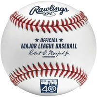 Seattle Mariners Rawlings 40th Anniversary Official on-Field Baseball sa futrolom-bez veličine