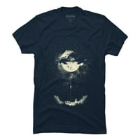 Penjačke muške tamnoplave grafičke majice - dizajn ljudi 3XL