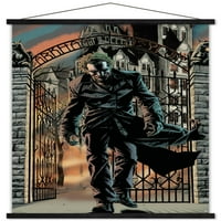 Comics - Joker - Arkham zidni poster sa drvenim magnetskim okvirom, 22.375 34