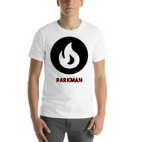 3xl Parkman vatrena pamučna majica sa kratkim rukavima Undefined Gifts