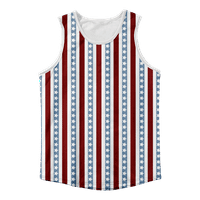 4. jula grafička majica s mišićima bez rukava crvena plava zvijezda Orao USA Zastava majice bez rukava