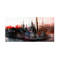 Carmine Chiriaco' Shanghai At Dawn ' Umjetnost Platna