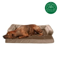 Furhaven Pet Proizvodi Pliša i baršunasti memorijska pjena Comfy Couch Sofa-stil kućni ljubimci za pse