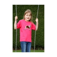 Britanska Zemlja Kolekcija Dječaci Djevojke Flora Pony T-Shirt