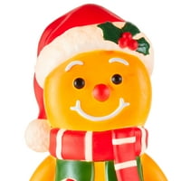 Holiday Time Light-Up Božić Gingerbread Boy, 24