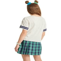 Pravda djevojke Stranger Things rukav Stripe Boxy T-Shirt, veličine XS-XLP