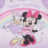 Disney Minnie Mouse TODDLER Djevojke koje odgovaraju lutki i meni kratkih rukava Padžama, poklon set