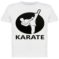 Karate high Kick dizajn majica za muškarce-slika Shutterstock, muški XX-veliki