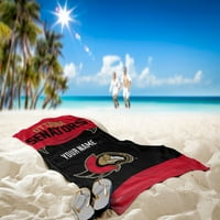 Ottawa Senators NHL Jersey personalizirani ručnik za plažu, 30 60