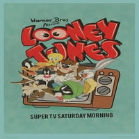 Looney Tunes - Grupa - Super TV subota jutarnji zidni poster, 22.375 34