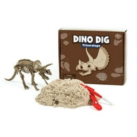 Kinetički pijesak Dino kopa triceratops