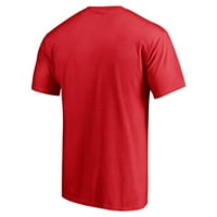 Kansas City Chiefs Fanatics Brend Primarni Tim Logo T-Shirt-Crvena