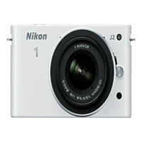 Nikon J-digitalna kamera-bez ogledala-10. MP-optički zum NIKKOR VR objektiv-bijeli