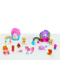 Barbie Dreamtopia 10-komadni slatkiši igračke za slatkišu i playset, dječje igračke za uzdržavanje, poklone