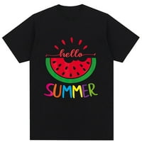 Slatka lubenica zdravo ljetno voće Vintage odmor dinja majica ljetne žene slatke smiješne majice modni