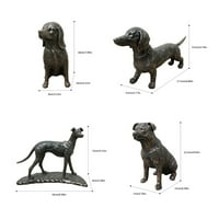 Home Decor Bakar Imitacija Ornamenti Početna Tabela Top Greyhound Kobasica Springer Dekorativni Ornamenti