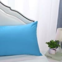 Unique Bargains 300tc pamučna Navlaka za jastuk za tijelo plava 20 72