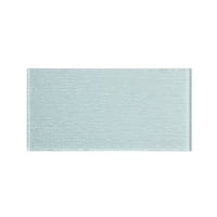 Tiles-Sample-Premium Series Individual 4 12 Textured Glass Subway Tile in Baby Blue