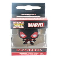 Marvel Funko Pocket Pop tipke: Crno odijelo Deadpool