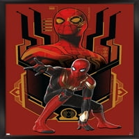 Marvel Spider-Man: Nema šanse za dom - postavljen 16,5 24.25 uokvireni plakat