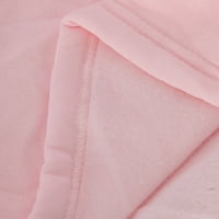 Ženske casual dukseve labavi pulover dugih rukava za žene ružičaste veličine m