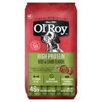 Ol ' Roy sa visokim sadržajem proteina sa suvom hranom za pse sa ukusom govedine i jagnjetine