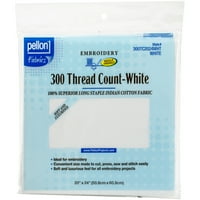 PELLON Thread grof Pamučna tkanina, bijela. 20 24 prepiru paket