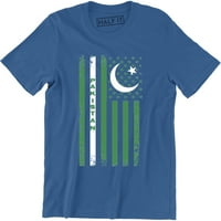 Pakistan američka zastava Američki ponos građanin Patriotska Muška majica