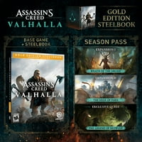 Assassin's Creed Valhalla: Gold Steelbook izdanje - PlayStation 4, PlayStation 5