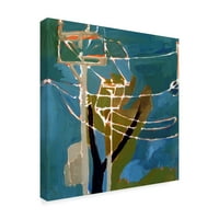 Zaštitni znak likovne umjetnosti 'Drveće i žice VII' platnena umjetnost Erin McGee Ferrell