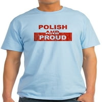 CafePress-poljski i ponosni Jasen siva T-Shirt-Light T-Shirt-CP