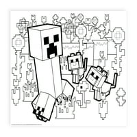 Minecraft Uskršnji Kup Doodles Art Kit za djecu, Unisex