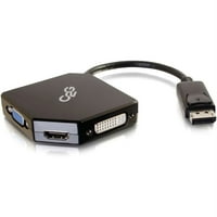 C2G DisplayPort do HDMI, VGA ili DVI adapter pretvarač