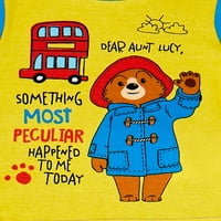 Paddington Bear Baby 4-dijelni set pamučnih pidžama, veličine 12m-24M