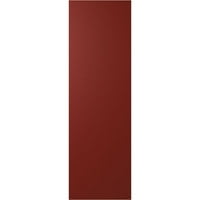 Ekena Millwork 15 W 52 H True Fit PVC dijagonalna ploča Moderni stil fiksne kapke, biber crveno