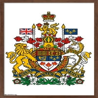 Kanada - grb zidni poster, 22.375 34