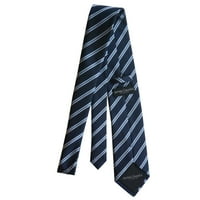 James Cavolini Italija Dvokrevetna plava prugasta kravata