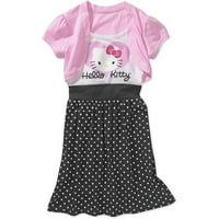 Hello Kitty-Ženska haljina i slegnuti ramenima