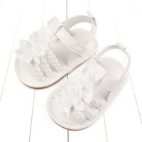 Hodanje mekane neklizajuće sandale za bebe gumene cipele ravne dječake djevojke Sole Bow ljetne dječje