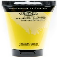 Royal & Langnickel Essentials 120ml akrilna cijev za boju - limun žuta