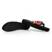 Avamo ženski ravni oblicni flop sandale s više boja platforme ljetne cipele
